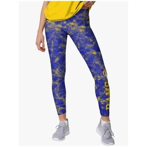 NFL Team Apparel Los Angeles Rams Womens XL Blue Yellow Tie Dye Leggings